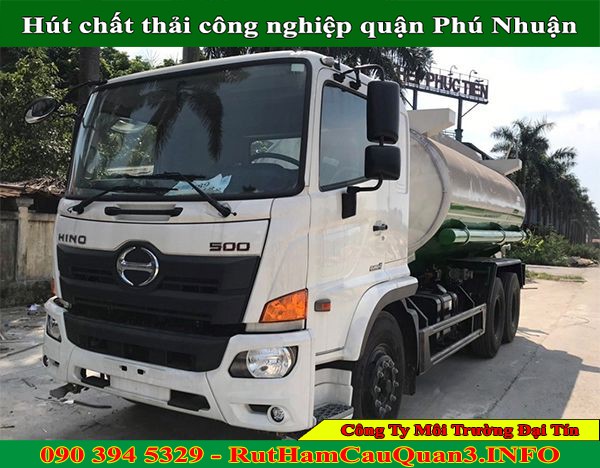 Hút chất thải công nghiệp quận Phú Nhuận Đại Tín giá rẻ