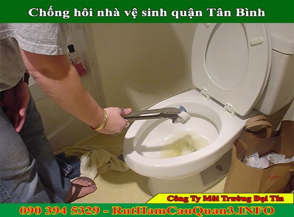 Chống hôi nhà vệ sinh quận Tân Bình giá 49K BH 1 năm