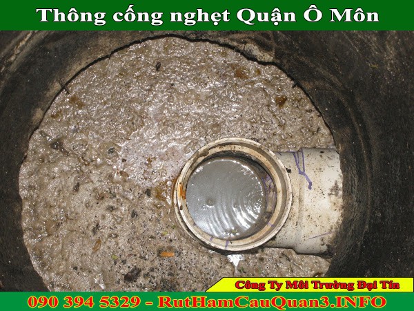 Công ty thông cống nghẹt quận Ô Môn Đại Tín giá rẻ BH 1 năm