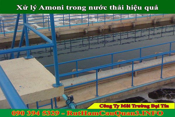 Xử lý Amoni trong nước thải hiệu quả tiết kiệm an toàn