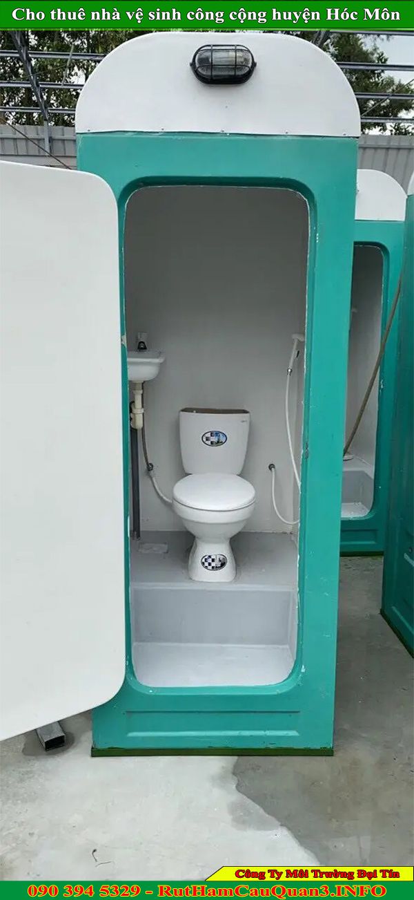 Cho thuê nhà vệ sinh công cộng huyện Hóc Môn giá rẻ