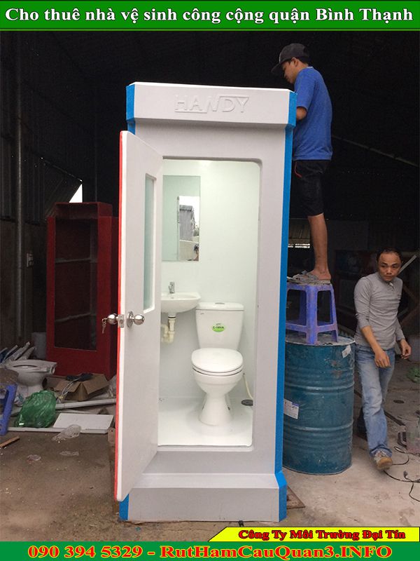 Cho thuê nhà vệ sinh công cộng quận Bình Thạnh giá rẻ uy tín