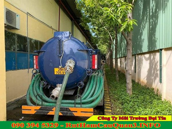 Hút hầm cầu Sa Đéc Đại Tín giá 99k, sạch triệt để 100%