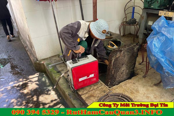 Thông cống nghẹt Phường Bến Thành