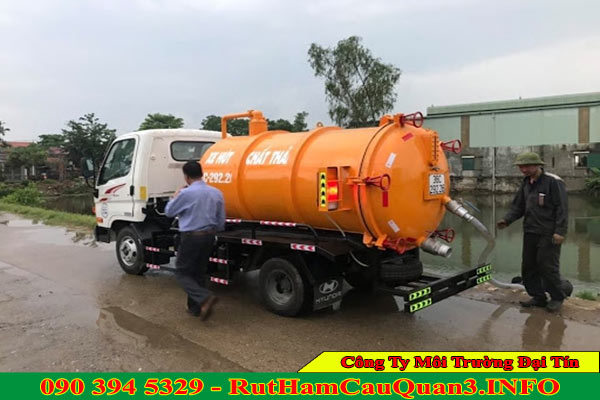 Hút hầm cầu Phường Tân Sơn