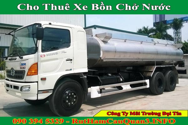Thuê Hồ Sơ Năng Lực Xe Bồn Chở Nước