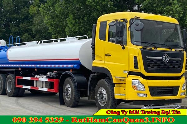 Dịch vụ thuê xe bồn tưới nước rửa đường tại Biên Hòa