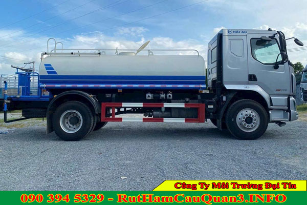 Cho thuê xe bồn chở nước sạch ở Vĩnh Long giá rẻ